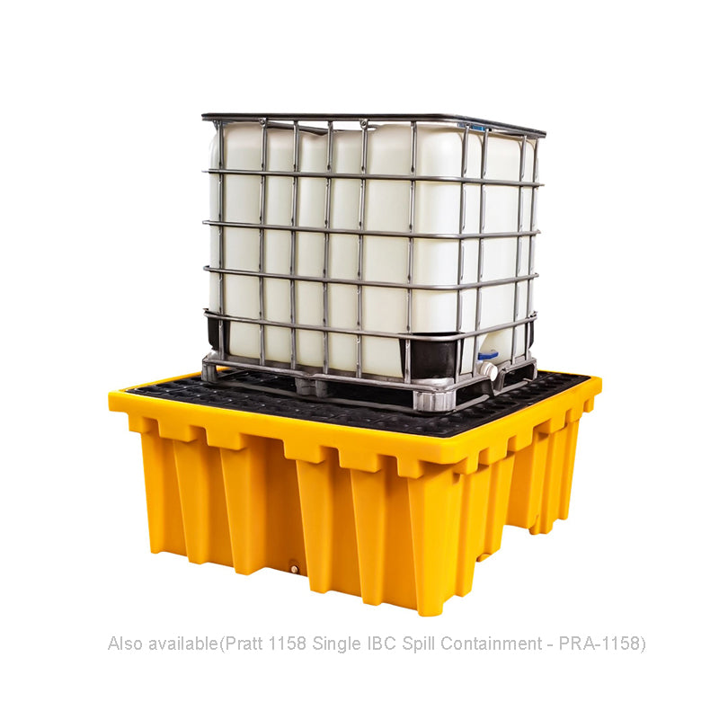 Schütz 1000 L Recobulk Refurbished IBC with Valve and Framepallet, Industrial Non-DG Rated - Darwin Stock