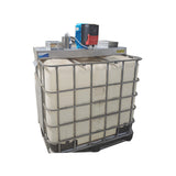 Fluidpro DM10 Series IBC Mixer, 1400rpm, 130mm x2 SS316 Blades, for Low Viscosity Fluids