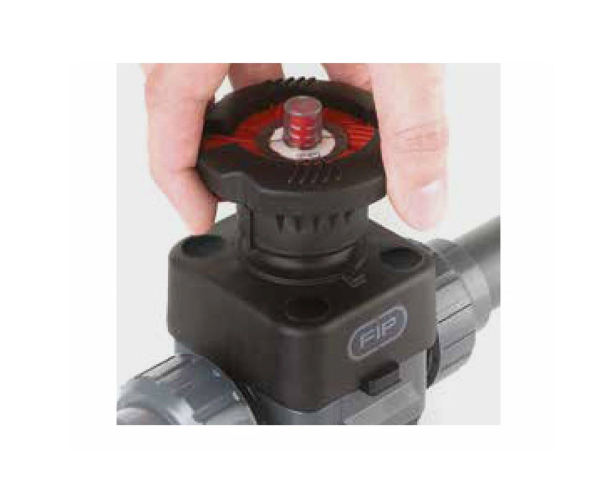 FIP 40 mm (DN40), DIALOCK DKDV PVC-U Diaphragm Valve, EPDM, Male Solvent Weld Connections