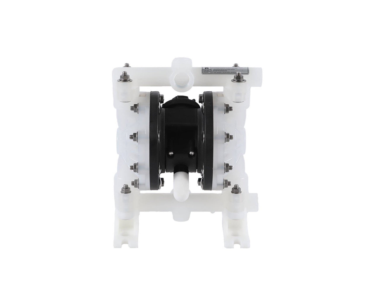PPS 3/4" Air-Operated Diaphragm Pump, Polypropylene Body (57 L/min max flow)