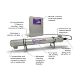 UV Guard S160, Complete 14.63 m3/hr UV Disinfection System with PLC Controller