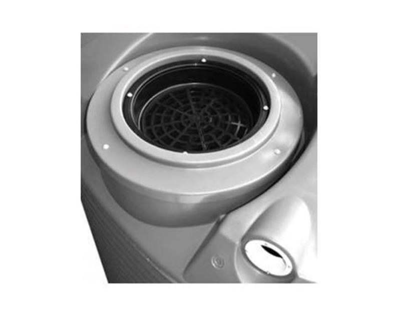 Polymaster RWT50KL Round Rainwater Tank 50,000 L (11000 Gal) with Ball Valve, Colour: Paperbark