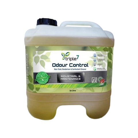 Triple7 Odour Control, Non-Toxic Surfactant Cleaner & Deodoriser, 20 L