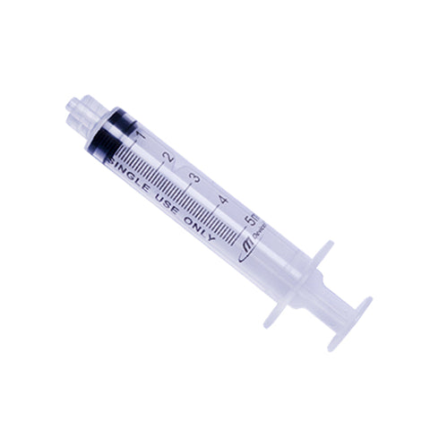 5 mL Luer Lock PP Syringe - Individual