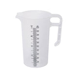 1,000 mL (1 L) Clear Polypropylene Measuring Jug, with permanent volume gradation