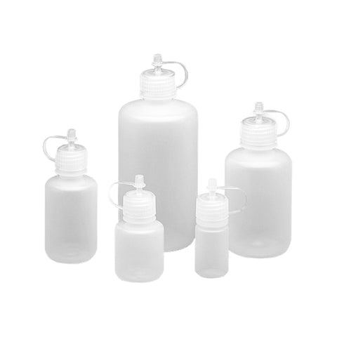 Tarsons 60 mL LDPE Drop Dispenser Bottle with Long Tip - Pack of 12