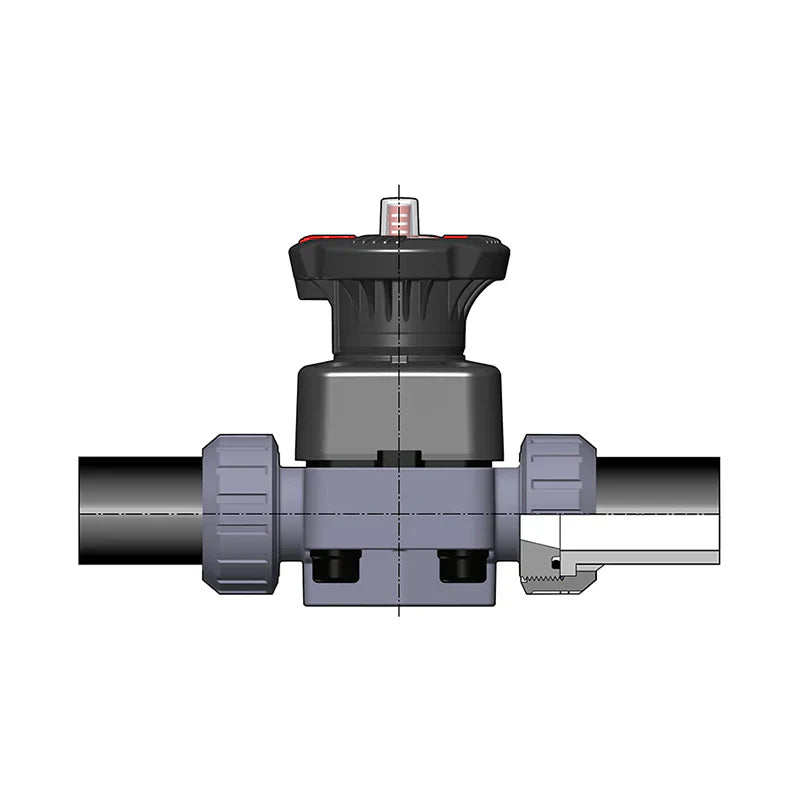 DIALOCK DKULV PVC-U Diaphragm Valve