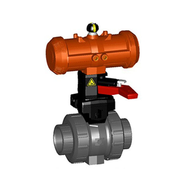 PVC-U Pneumatic Ball Valves