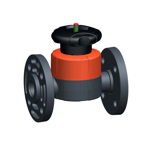 PVC-U Diaphragm Valve Type 517 Loose Flange ANSI 150
