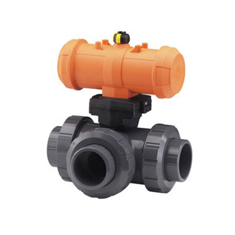 PVC-U Pneumatic 3 Way Valves