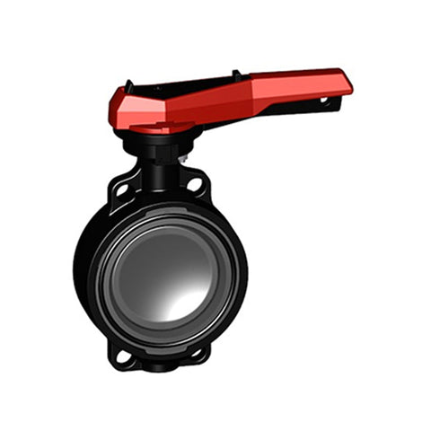 PVC-U Wafer Butterfly Valve Type 567 (Hand Lever)