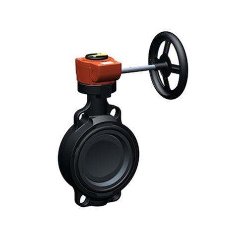 PVC-U Wafer Butterfly Valve Type 567 Reduction Gear