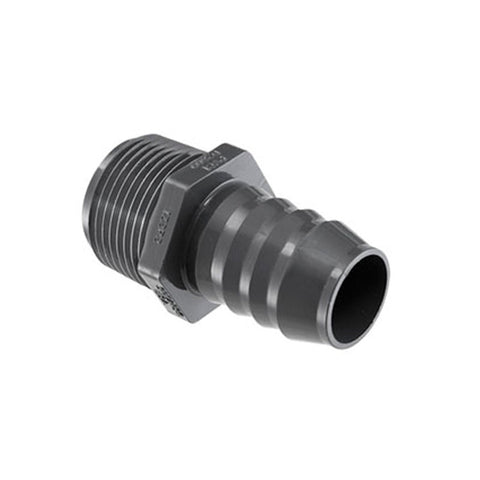 PVC-U Hose Connector NPT-M