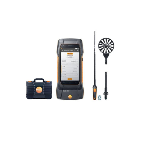 Testo 400 Air Flow Kit with Hot Wire Probe