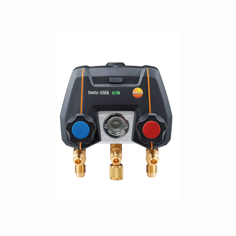 testo 550i digital manifold with Bluetooth and 2-way valve block