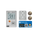 Testo 174 H BT – Mini Data Logger for Temperature and Humidity with Bluetooth® and App Connection (White)