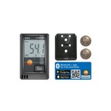 Testo 174 H BT – Mini Data Logger for Temperature and Humidity with Bluetooth® and App Connection (Black)