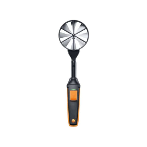 Testo High-Precision Vane Probe (Ø 100 mm, Digital, with Bluetooth®) – Including Temperature Sensor