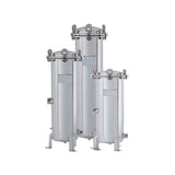 Watermart 30" Stainless Steel Cluster Filter Housing, 7 Cartridge, 316LSS, Qic-Lock, 2" BSPT Inlet/Outlet, 150PSI