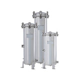 Watermart 30" Stainless Steel Cluster Filter Housing, 7 Cartridge, 304SS, Qic-Lock, 2" BSPT Inlet/Outlet, 150PSI