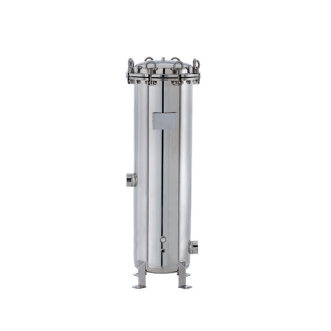 Watermart 30" Stainless Steel Cluster Filter Housing, 7 Cartridge, 316LSS, Qic-Lock, 2" BSPT Inlet/Outlet, 150PSI