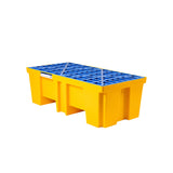 Pratt 1011 2-Drum Spill Pallet – Heavy-Duty Chemical Containment