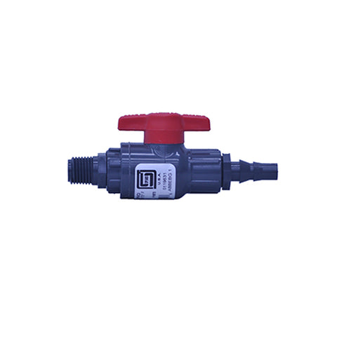 Georg Fischer FPM Sample Valve , Sch 80, PVC-U