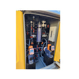 Polymaster Enclosed IBC Bund - RH Config, Cabinet, Day Tank, Hoses, Vent and Pump Dispensing System
