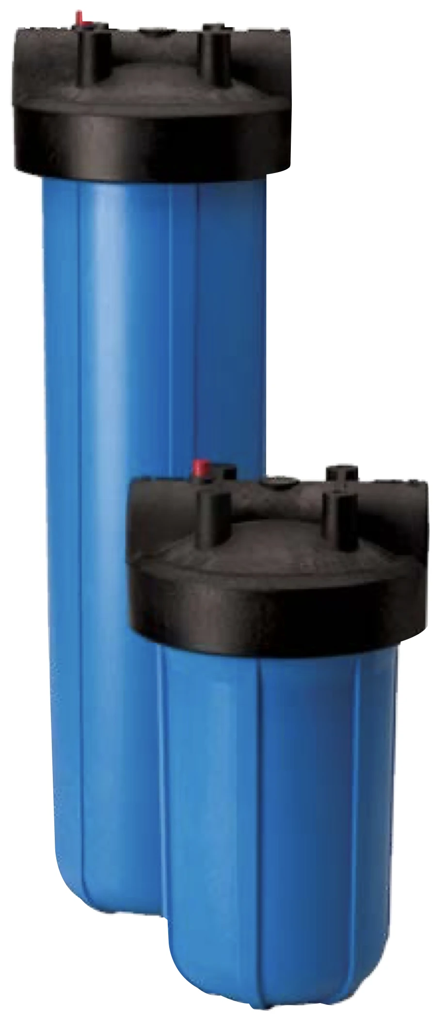 Pentek 20" Large Diameter, Big Blue Filter Housing, High Flow Applications, Pressure Relief, 1" BSP