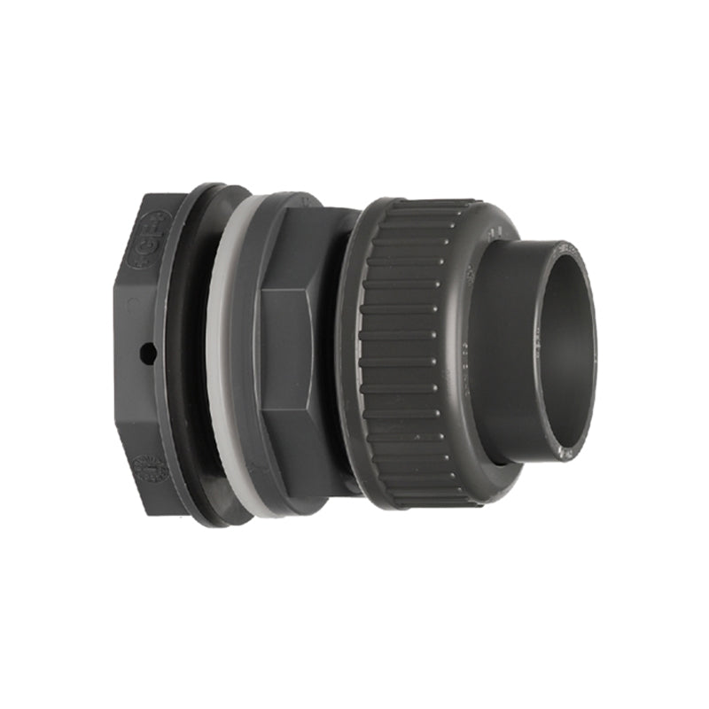 Georg Fischer 40mm - 1.5″, Type 161 050, Tank Adaptor, Sch 80, PVC-U