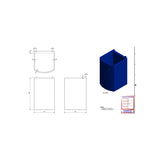 Grundfos 200L BUND For 100L DSB PE Rapid Blue