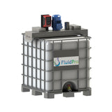 Fluidpro DM10 Series IBC Mixer, 180rpm, 450mm x2 Folding SS316 Blades, for Solids in Suspension