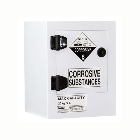PRATT 5512PSPH Polypropylene Corrosive Substance Storage Cabinet - 20L