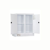 PRATT 5530PSPH Polypropylene Corrosive Substance Storage Cabinet - 160L