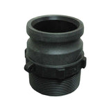 Camlock Coupling, Polypropylene, 20 mm Type F, BSP Thread