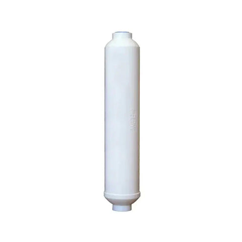 Watermart 10" In-Line 1/4" Bsp (Disposable) Carbon Cartridge , Standard 2" Diameter,10 micron