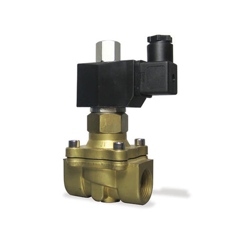 AVFI 15 mm Solenoid Valve - AZS Series 24V DC, Brass, Direct Acting, Normally Closed