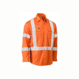 Bisley BS6166XT X Taped Biomotion Hi Vis Cool Lightweight Drill Shirt