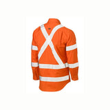 Bisley BS6166XT X Taped Biomotion Hi Vis Cool Lightweight Drill Shirt