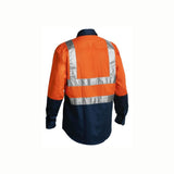 Bisley BS6267T Taped Hi Vis Drill Shirt