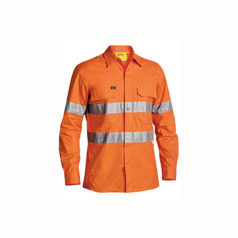 Bisley BS6416T X Airflow™ Taped Hi Vis Ripstop Shirt