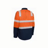 Bisley BS6432T Taped Hi Vis Cool Lightweight Shirt with Shoulder Tape
