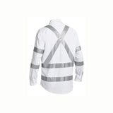 Bisley BS6807T Taped Night Cotton Drill Shirt