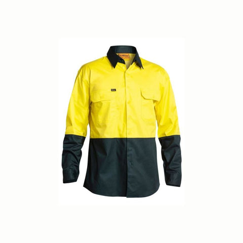 Bisley BS6895 Hi Vis Cool Lightweight Drill Shirt