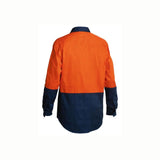 Bisley BSC6267 Hi Vis Closed Front Drill Shirt