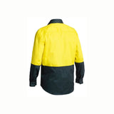 Bisley BSC6267 Hi Vis Closed Front Drill Shirt