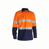 Bisley BSC6415T X Airflow™ Closed Front Taped Hi Vis Ripstop Shirt