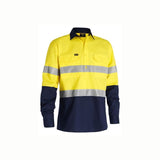 Bisley BSC6415T X Airflow™ Closed Front Taped Hi Vis Ripstop Shirt