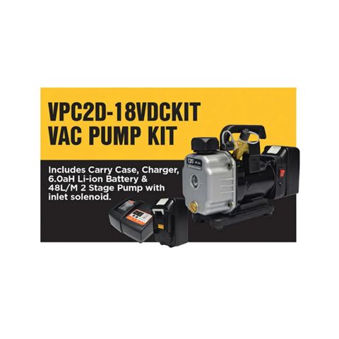 CPS Vacuum Pump Dual Stage 2CFM 48L Compact