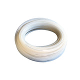 Kynar PVDF Discharge tubing 4x6mm, 35mm min bending radius, Natural - 1M